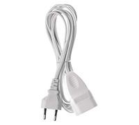 EMOS P01303 - Prolunga elettrica da 3 m, con spina Euro e cavo in plastica, 2 x 0,75 mm, prolunga di corrente per interni 575 W, 250 V