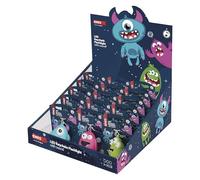 EMOS - Portachiavi Monster con luce LED e suono - Ciondolo per bambini 3D per portachiavi, chiavi auto, zaino - pensierino, riempitivo sacchetti per feste, idea regalo - con batteria, scatola da 3 x 6