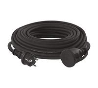EMOS Prolunga 25 m Schuko Cavo di prolunga in gomma per esterni (IP44), H07RN-F3G 2,5 mm2