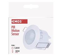 Emos rilevatore di movimento sensore PIR IP20, 1 pezzi, bianco, G1160