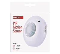 Emos rilevatore di movimento sensore PIR IP44, 1 pezzi, bianco, G1130