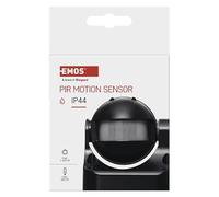 EMOS Rilevatore di movimento sensore PIR G1125 IP44, nero, 1 pezzo