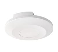 EMOS Rilevatore di presenza per microonde da parete, per interni, portata 3 | Campo di rilevamento 6 m/360°, durata e sensibilità regolabili 3-2000 lux, altezza di installazione ideale 2-4 m, bianco