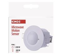 Emos Sensore Rilevatore di movimento MW IP20, 1 pezzi, bianco, G1190