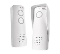 EMOS - Set di citofono audio, wireless - connessione wireless, design elegante - Kit audio/citofono con modulo telecomando - facile da usare - Funzionamento a batteria agli ioni di litio da 3,7 V