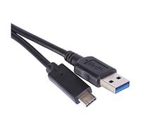 EMOS SM7021BL - Cavo USB C 3.1 Quick Charge 1 m, spina 3A A, cavo di ricarica rapida da 1 metro, adatto per trasferimento dati e ricarica