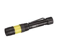 EMOS Torcia a LED in metallo con clip e magnete, impermeabile IP44, ultraleggera 360°, COB LED, con 5 modalità di illuminazione, luminosità 270 lm, portata 145 m, durata fino a 15 pezzi, colore: nero