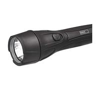 EMOS Torcia a LED Ultraleggera con Cinturino da Polso, Resistente agli Urti, con luminosità 55 lm, Portata Luminosa 125 m, Durata 16 Pezzi, in plastica, Funzionamento a Batteria, Nero