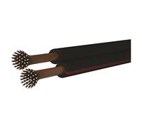 Cavo per altoparlanti rosso/nero 2x0.75 in CCA 100MT Emos S8273