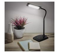 Emos z7599b, LED Lampada da tavolo Eddy NERO, Metallo, Nero, 15,5 x 9,5 x 26 cm