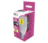 Emos zq5130 a +, LED Lampada Classic A60, Bianco caldo, vetro, 8 W, E27, Trasparente, 6,2 X 11, 5 cm