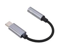 Emoshayoga Adattatore da Tipo C a 3,5 Mm, Convertitore Premium | Ampia compatibilità con le cuffie, design antistrappo, struttura in alluminio ossidato
