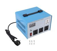 Emoshayoga Alimentatore Regolato CA Stabilizzatore Automatico di Tensione da 1500 W per Dispositivi Elettronici e Dispositivi Materiale ABS 3 Uscite (Spina UE 160-250 V)