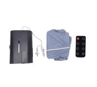 Emoshayoga Asciugatrice Elettrica Portatile Mini Asciugatrice Efficiente per Lavanderia per Appartamento da Viaggio 10,24x7,28x3,54 Pollici (Grigio)