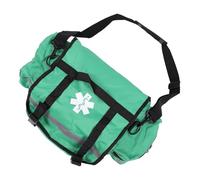 Emoshayoga Borsa di Primo Soccorso di Grande capacità Resistente Agli Strappi Facile Accesso per Situazioni di Emergenza a Casa e in Auto, Tessuto Oxford 600D PU Verde