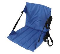 Emoshayoga Cuscino per Sedile da Stadio Sedile per Gradinata Portatile con Schienale Comodo Tessuto Oxford per Eventi di Campeggio All'aperto 17,32 Pollici Blu