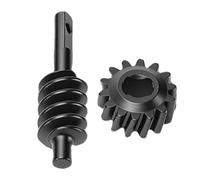 Emoshayoga Ingranaggio Differenziale in Acciaio 2T 14T Sostituzione Durevole per Auto Cingolata SCX30 1/30 RC, Ingranaggio a Spirale per Prestazioni Migliorate