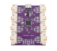 Emoshayoga Modulo Convertitore Seriale da USB a TTL Adattatore di Comunicazione Veloce da 6 Mbps per Progetti Tecnologici Design Compatto
