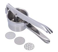 Emoshayoga Pressa per Patate Manuale 3 in 1, Spremiagrumi in Acciaio Inossidabile, Gadget da per Schiacciare Patate, Verdure, Frutta, Uso Domestico, Ristorante