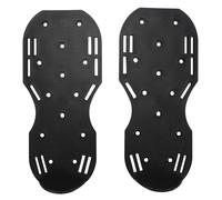 Emoshayoga Scarpe Aeratrici per Prato, Picchetti Autolivellanti da 4,2 Cm | Costruzione in PP e Ferro, Durevole e Resistente All'usura, Adatta per il Paesaggio del Parco Giardino nel Cortile