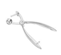 Emoshayoga Utensile Manuale Efficiente per Snocciolare Ciliegie in Lega di Alluminio per Rimuovere Facilmente i Noccioli D'oliva in Cucina, Lungo 7,5 Pollici, per Uso Domestico