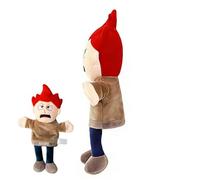Emotion Puppet Set, Interactive Plush Dolls, 25 cm Divertente giocattolo con facce espressive, Soft Fabric Character, Kids Toy with Colorful Style, Learning Activity for Classroom and Home