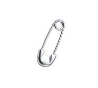 EMOTIONAL Fashion Silver Security Pin Studente Orecchini Vecchi anni '90 Outsider Rock Gioielli per le Donne Unisex Mix Addons Emozionale Punk Orecchini Lega Argento, One Size, come descritto, come