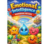 Emotional Intelligence Workbook for Kids: Fun Activities to Build Focus, Feelings Awareness, Calm Thinking, and Confidence for Ages 4-7