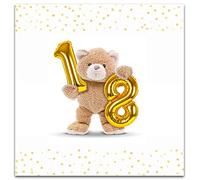 Emotional Rescue Biglietto di auguri per il 18° orso