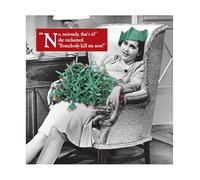 Emotional Rescue Morphed Biglietto di Natale con Signora con Fate, 16,3 x 16,3 cm, Multicolore