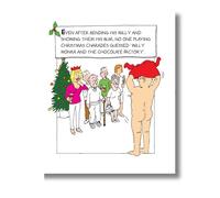 Emotional Rescue Norbert & Val - Biglietto di Natale con le Charades di Norbert, 18,4 x 15,4 cm, multicolore