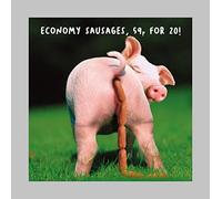 Emotional Rescue Safari virtuale, biglietto di compleanno divertente, salsicce economiche! Biglietto di auguri di buon compleanno per lui, biglietto di compleanno maschile