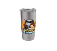 Emotional Support AirFryer Bicchiere termico in acciaio inox doppia parete