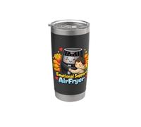 Emotional Support AirFryer Bicchiere termico in acciaio inox doppia parete