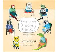 Emotional Support Animals 2027 Wall Calendar: Anonymous Fuzzball Comics