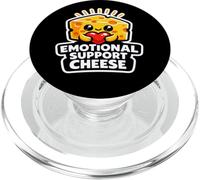Emotional Support Cheese Formaggio Kawaii Umorismo Foodie PopSockets PopGrip per MagSafe