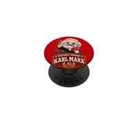 Emotional Support Karl Marx - Peluche comunista sovietico comunista PopSockets PopGrip Adesivo