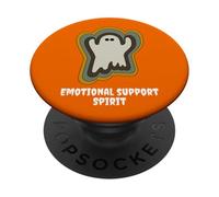 Emotional Support Spirit Spooky Fall Design PopSockets PopGrip Adesivo