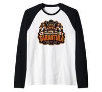 Emotional Support Tarantola Spider Halloween Spooky Plush Maglia con Maniche Raglan