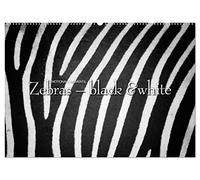 Emotionale Momente: Zebras - black & white. (Wandkalender 2026 DIN A2 quer), CALVENDO Monatskalender: Herrliche Schwarzweiß-Fotos von den wildlebenden Zebras in Afrikas Savanne.