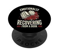 Emotionally Recovering From A Book Narrativa Libro PopSockets PopGrip Adesivo