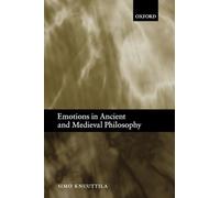 Emotions In Ancient And Medieval Philosophy