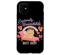 Emotivamente distaccato ma caldo Cat Coquette Custodia per iPhone 11