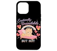 Emotivamente distaccato ma caldo Cat Coquette Custodia per iPhone 12 Pro Max