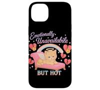 Emotivamente distaccato ma caldo Cat Coquette Custodia per iPhone 14 Plus