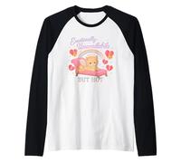 Emotivamente distaccato ma caldo Cat Coquette Maglia con Maniche Raglan