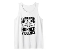 Emotivamente investito in arieti di violenza cornuta Canotta