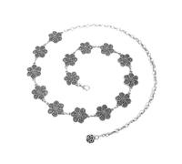 EMOTTOS Cintura a catena Concho per donna, Cintura in metallo intagliato regolabile Western Cowboy Cowgirl per donne, Cinture boho squisite per jeans vestito(7 Stile)