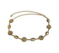 EMOTTOS Cintura a catena Concho per donna, Cintura in metallo intagliato regolabile Western Cowboy Cowgirl per donne, Cinture boho squisite per jeans vestito(7 Stile)