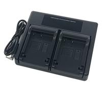 EMOVERY USB Dual Batteria Caricabatterie per Pentax D-Li109 Dli109 D-BC109 K2 K30 K500 F50 K-30, K-50, K-500, K-r, K-S1 Kr KS1 K-70 Digital Camera, USB-D-LI109-EU